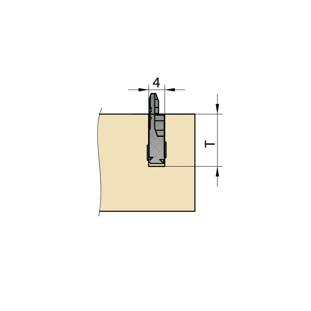 SILVER Biscuit Connector, Alu/Zinc Diecasting KNAPP Connectors