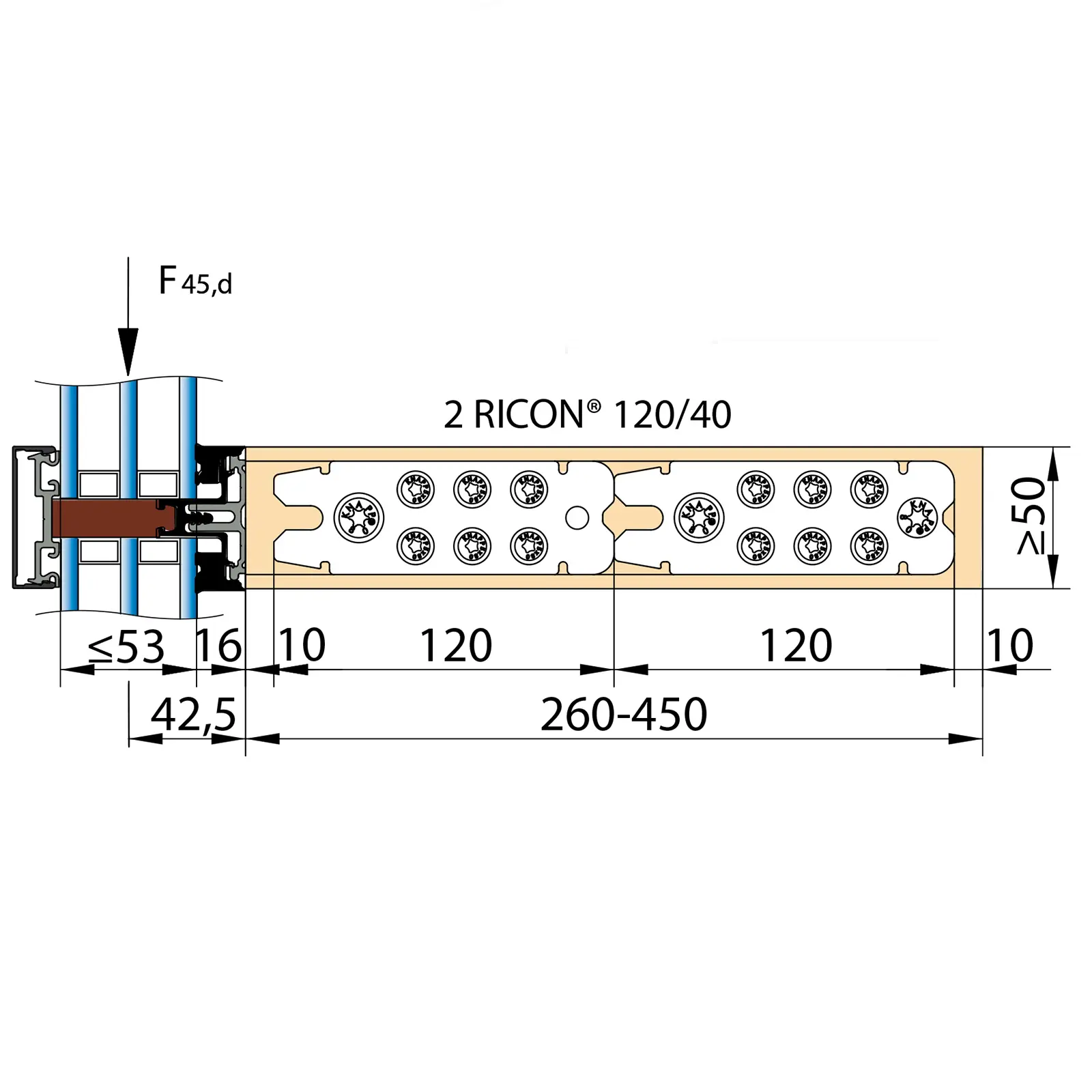 RICON® EA - Beam Hanger - KNAPP® Connectors