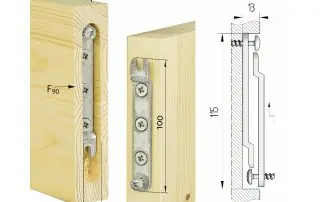 DUO-System Dimensions Woodworking Connectors