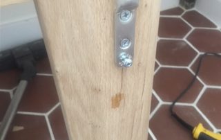 Stair Hardware DUO system on post