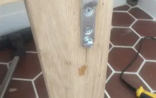 Stair Hardware DUO system on post