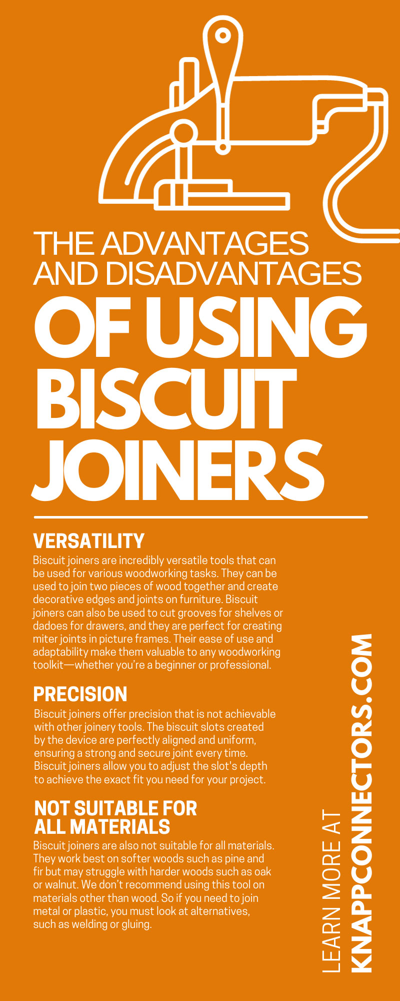 The Advantages and Disadvantages of Using Biscuit Joiners